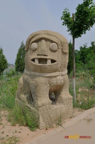 绥德石狮造型千奇百怪 妙趣横生（组图）