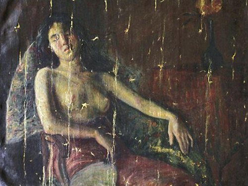   李叔同作裸妇
