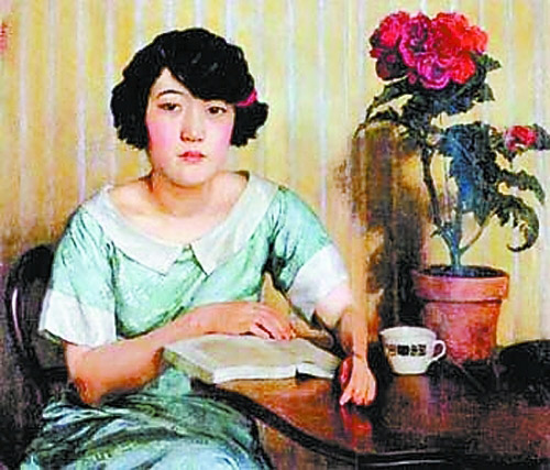   徐悲鸿蒋碧薇画像