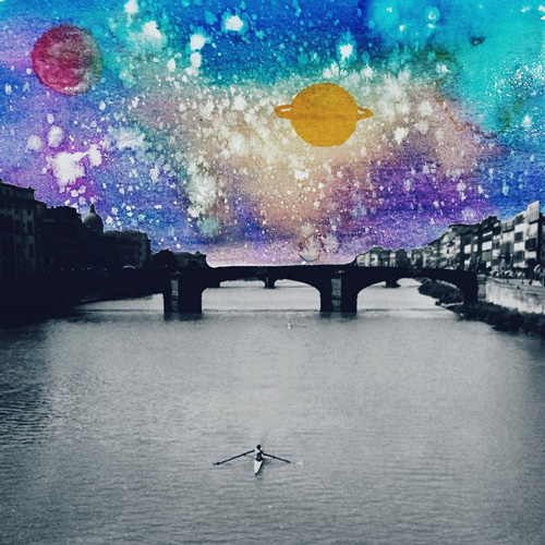 实景照片涂鸦艺术：让画风和景色融为一体