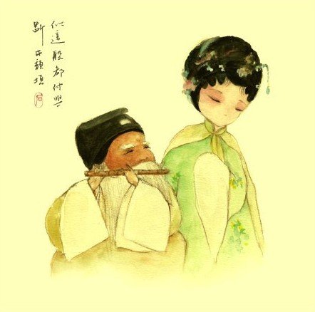 Q版昆曲人物插画欣赏（组图）