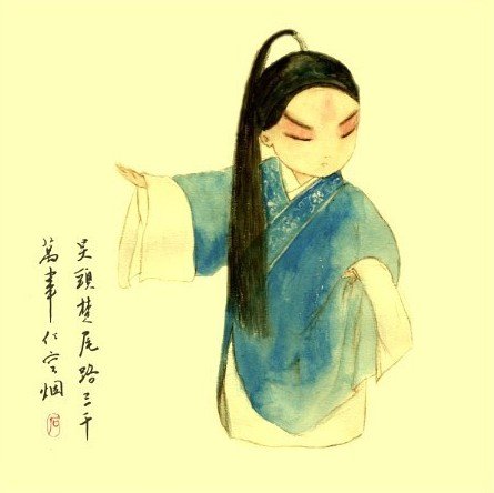 Q版昆曲人物插画欣赏（组图）
