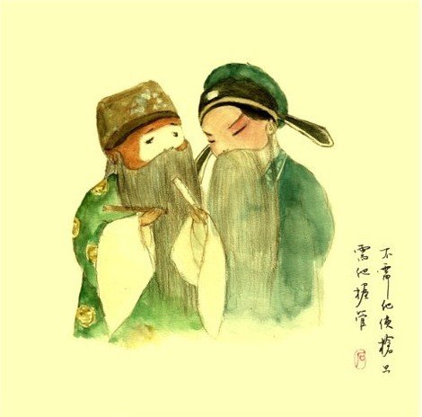 q版昆曲人物插画欣赏组图