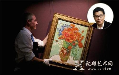   王中军豪掷6176.5万美元(约3.77亿元)拍得梵高晚年画作《雏菊与罂粟花》