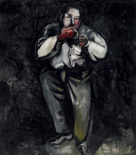 Lot 2837  张恩利(b.1965) 吸烟者 1997年