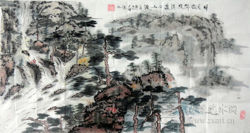 吴大悟-明月松间照