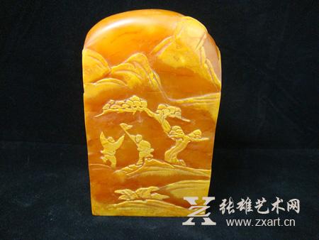 寿山石在国内受追捧 收藏要“三看”