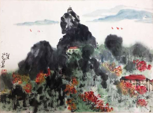 寒隐-山水