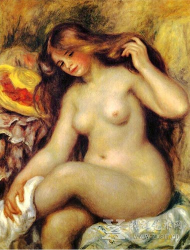 《浴女》