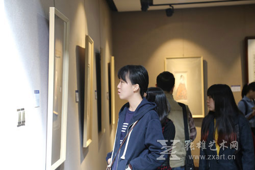 《闽英集萃——张雄书画院首轮闽南人物画提名展》展览现场