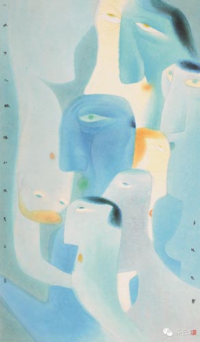 卢甫圣靡事不为 172×103cm 镜片设色纸本