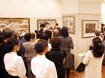 当代中国书画名家作品展在日本亚洲美术馆展出