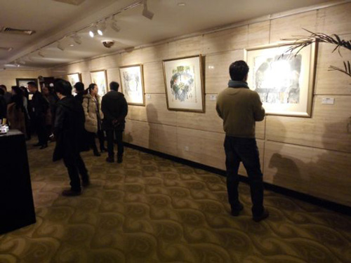 “城南旧事——翟鹰北京风情画展”