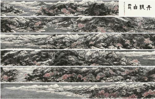 崔如琢2006年创作的《丹枫白雪》