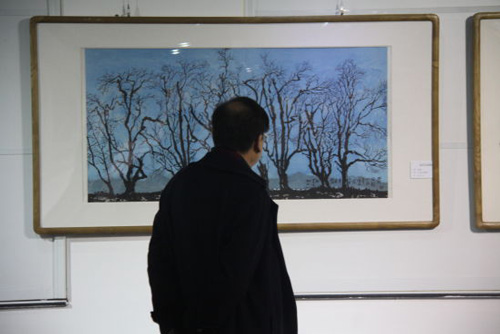 柏林水墨画作品展在京举办