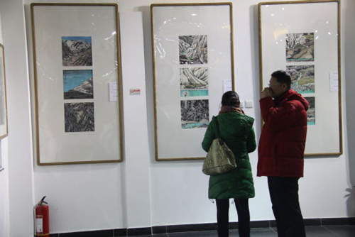 柏林水墨画作品展在京举办