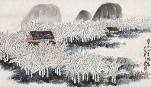 齐白石1934年作《芭蕉书屋》以1150万元成交