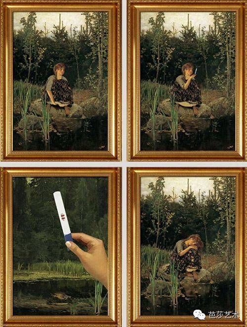 艺术家虚拟名画故事：每个主角悲伤都是有理由！