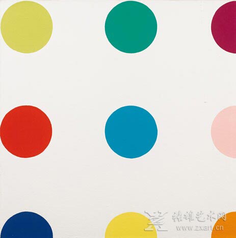 达米恩·赫斯特（Damien Hirst）之作《聊苯c》