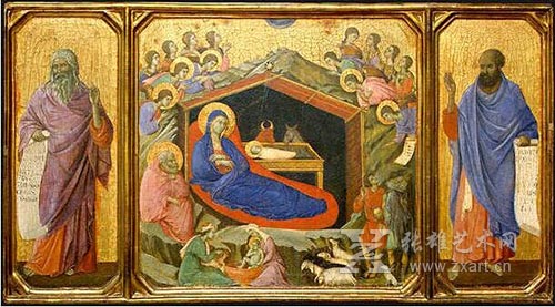 杜乔·迪·博尼塞尼亚《耶稣降生》（Duccio di Buon Insegna）