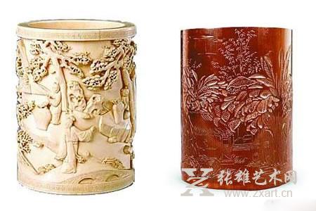笔筒收藏品中具有价值的种类有哪些？