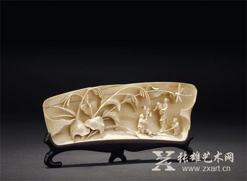 牙心判优劣牙纹断真伪 揭牙雕作伪手段
