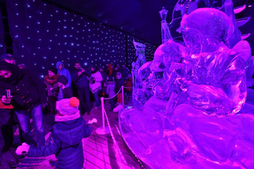 比利时迪斯尼梦幻冰雪节 美轮美奂
