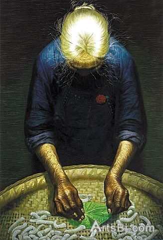 《春蚕》 