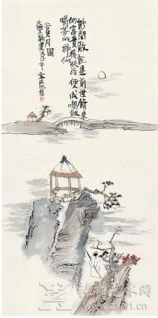 朱新建《赏月图》