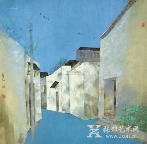 林容生2007年作 《夜语》