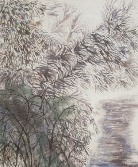 青花·水天堂：王伟中画展即将开幕