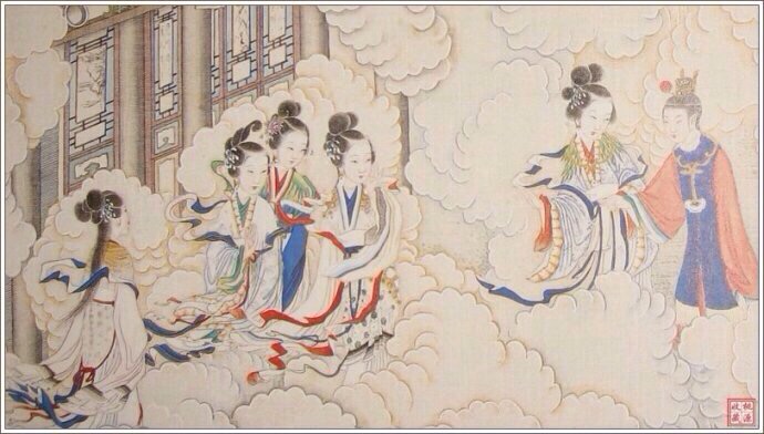 清代著名国画大师孙温《红楼梦》手绘本欣赏