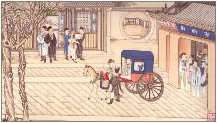 清代著名国画大师孙温《红楼梦》手绘本欣赏
