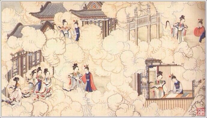 清代著名国画大师孙温《红楼梦》手绘本欣赏