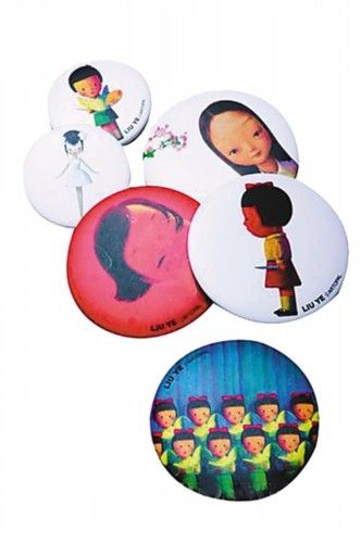  刘野“小女孩”系列衍生品