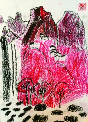 小朋友的绘画作品