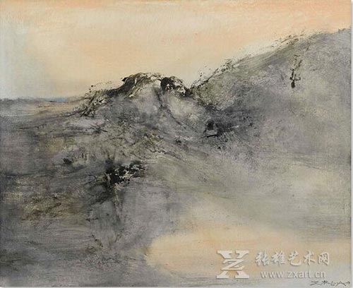 赵无极《26.12.2001》