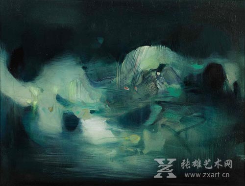 朱德群《夏》
