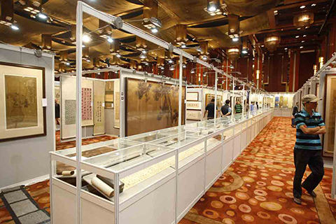 中国书画展区