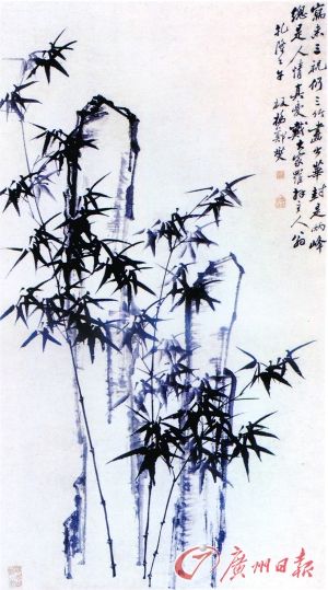   清 郑板桥 《华峰三祝图》
