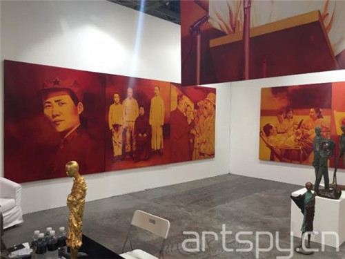 艺术登陆新加坡2015展会现场