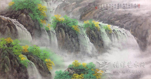 黄廷海-春山云绕