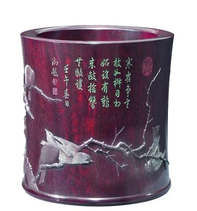   丝翎檀雕    
