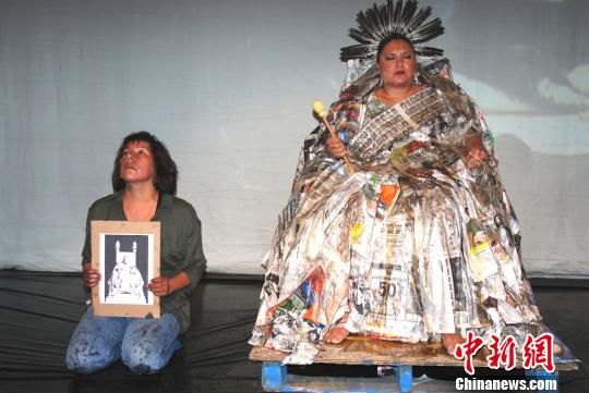 加拿大女艺术家丽贝卡·贝尔莫尔的艺术作品。