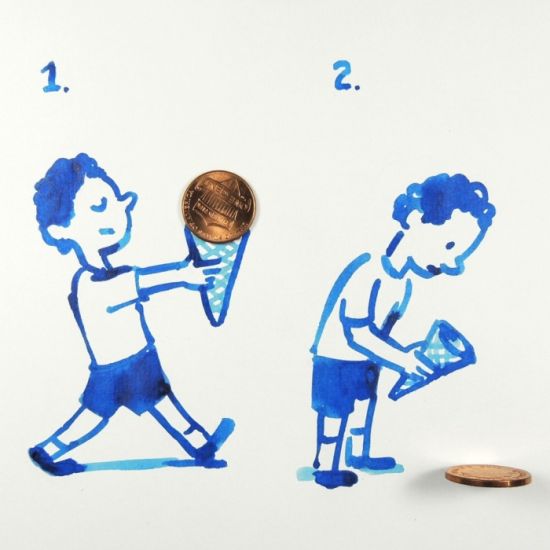 是懒还是艺术？插画家笔下脑洞超大的创意涂鸦