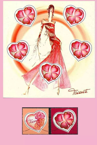 ▲ 2004 年轮到Karl Lagerfeld for Chanel：在艾尔菲尔铁塔前着珠宝，喷着香奈儿No.5 的模特