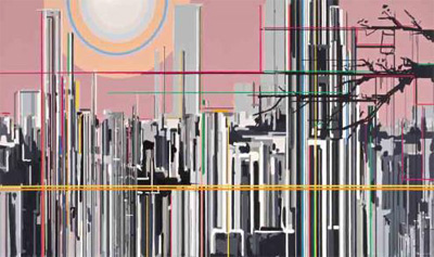 刘韡（1972年生），《紫气》，2007年作