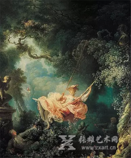 《秋千》弗拉戈纳尔