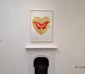 达明·赫斯特“LOVE”主题展现场