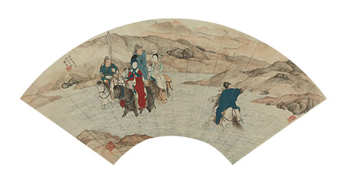 樊墟(清)    明妃出塞   